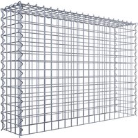 Gabiona Gabione, silbergrau, Maschenweite 5 cm x 5 cm, Spirale – silberfarben Gabiona Gabione, silbergrau, Maschenweite 5 cm x 5 cm, Spirale – silberfarben