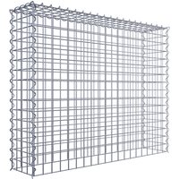 Gabiona Gabione, silbergrau, Maschenweite 5 cm x 5 cm, Spirale – silberfarben Gabiona Gabione, silbergrau, Maschenweite 5 cm x 5 cm, Spirale – silberfarben