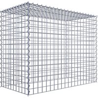 Gabiona Gabione, silbergrau, Maschenweite 5 cm x 5 cm, Spirale – silberfarben Gabiona Gabione, silbergrau, Maschenweite 5 cm x 5 cm, Spirale – silberfarben