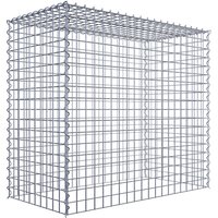 Gabiona Gabione, silbergrau, Maschenweite 5 cm x 5 cm, Spirale – silberfarben Gabiona Gabione, silbergrau, Maschenweite 5 cm x 5 cm, Spirale – silberfarben