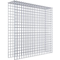 Gabiona Gabione, silbergrau, Maschenweite 5 cm x 5 cm, Spirale – silberfarben Gabiona Gabione, silbergrau, Maschenweite 5 cm x 5 cm, Spirale – silberfarben