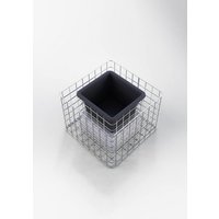 Gabiona Gabione, feuerverzinkter Stahl – silberfarben Gabiona Gabione, feuerverzinkter Stahl – silberfarben