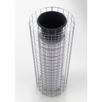 Gabiona Gabione, feuerverzinkter Stahl – silberfarben Gabiona Gabione, feuerverzinkter Stahl – silberfarben