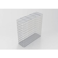 Gabiona Gabione, feuerverzinkter Stahl – silberfarben Gabiona Gabione, feuerverzinkter Stahl – silberfarben