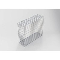 Gabiona Gabione, feuerverzinkter Stahl – silberfarben Gabiona Gabione, feuerverzinkter Stahl – silberfarben
