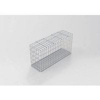 Gabiona Gabione, feuerverzinkter Stahl – silberfarben Gabiona Gabione, feuerverzinkter Stahl – silberfarben