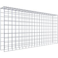 Gabiona Gabione, silbergrau, Maschenweite 10 cm x 10 cm, Spirale – silberfarben Gabiona Gabione, silbergrau, Maschenweite 10 cm x 10 cm, Spirale – silberfarben