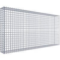 Gabiona Spiralgabione, LxHxT: 200 x 100 x 20 cm – silberfarben Gabiona Spiralgabione, LxHxT: 200 x 100 x 20 cm – silberfarben