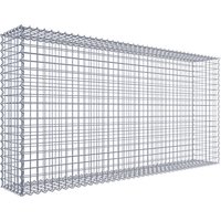 Gabiona Spiralgabione, LxHxT: 200 x 100 x 30 cm – silberfarben Gabiona Spiralgabione, LxHxT: 200 x 100 x 30 cm – silberfarben