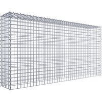 Gabiona Gabione, silbergrau, Maschenweite 5 cm x 5 cm, Spirale – silberfarben Gabiona Gabione, silbergrau, Maschenweite 5 cm x 5 cm, Spirale – silberfarben