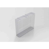 Gabiona Gabione, feuerverzinkter Stahl – silberfarben Gabiona Gabione, feuerverzinkter Stahl – silberfarben