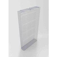 Gabiona Gabione, feuerverzinkter Stahl – silberfarben Gabiona Gabione, feuerverzinkter Stahl – silberfarben