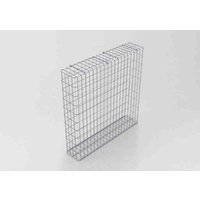 Gabiona Gabione, feuerverzinkter Stahl – silberfarben Gabiona Gabione, feuerverzinkter Stahl – silberfarben