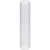 Gabiona Gabionensäule, silbergrau, Maschenweite 5 cm x 5 cm – silberfarben Gabiona Gabionensäule, silbergrau, Maschenweite 5 cm x 5 cm – silberfarben