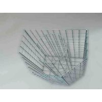 Gabiona Gabione, feuerverzinkter Stahl – silberfarben Gabiona Gabione, feuerverzinkter Stahl – silberfarben