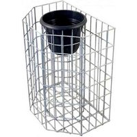 Gabiona Gabione, feuerverzinkter Stahl – silberfarben Gabiona Gabione, feuerverzinkter Stahl – silberfarben