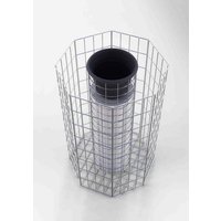 Gabiona Gabione, feuerverzinkter Stahl – silberfarben Gabiona Gabione, feuerverzinkter Stahl – silberfarben