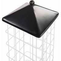 Gabiona Gabionen-Zubehör, feuerverzinktes Metall – schwarz Gabiona Gabionen-Zubehör, feuerverzinktes Metall – schwarz