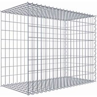 Gabiona Gabione, silbergrau, Maschenweite 5 cm x 10 cm, Spirale – silberfarben Gabiona Gabione, silbergrau, Maschenweite 5 cm x 10 cm, Spirale – silberfarben