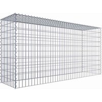 Gabiona Gabione, silbergrau, Maschenweite 5 cm x 10 cm, Spirale – silberfarben Gabiona Gabione, silbergrau, Maschenweite 5 cm x 10 cm, Spirale – silberfarben