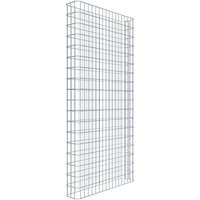 Gabiona Gabionenzaun, silbergrau, Maschenweite 5 cm x 10 cm – silberfarben Gabiona Gabionenzaun, silbergrau, Maschenweite 5 cm x 10 cm – silberfarben