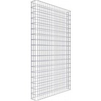 Gabiona Gabionenzaun, silbergrau, Maschenweite 5 cm x 10 cm – silberfarben Gabiona Gabionenzaun, silbergrau, Maschenweite 5 cm x 10 cm – silberfarben