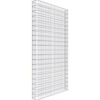 Gabiona Gabionenzaun, silbergrau, Maschenweite 5 cm x 10 cm – silberfarben Gabiona Gabionenzaun, silbergrau, Maschenweite 5 cm x 10 cm – silberfarben