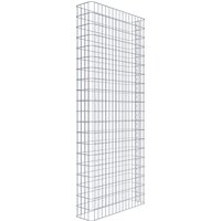 Gabiona Gabionenzaun, silbergrau, Maschenweite 5 cm x 10 cm – silberfarben Gabiona Gabionenzaun, silbergrau, Maschenweite 5 cm x 10 cm – silberfarben