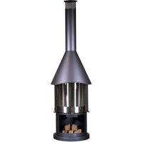 BUSCHBECK Grillkamin »Melbourne«, BxHxT: 65 x 230 x 65 cm – grau BUSCHBECK Grillkamin »Melbourne«, BxHxT: 65 x 230 x 65 cm – grau