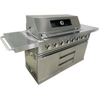 BUSCHBECK Outdoor-Küche, Grillfläche: 96 x 45 cm, mit Unterschrank – silberfarben Rabatt: 20 % BUSCHBECK Outdoor-Küche, Grillfläche: 96 x 45 cm, mit Unterschrank – silberfarben Rabatt: 20 %