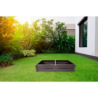 KHW Hochbeet, BxH: 158 x 31 cm, Polypropylen (PP) – grau KHW Hochbeet, BxH: 158 x 31 cm, Polypropylen (PP) – grau