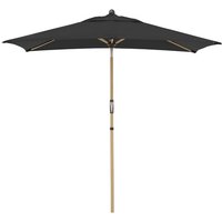 DOPPLER Sonnenschirm »Alu Wood«, BxHxL: 14 x 233 x 210cm, abknickbar, Sonnenschutzfaktor: 80+ – grau DOPPLER Sonnenschirm »Alu Wood«, BxHxL: 14 x 233 x 210cm, abknickbar, Sonnenschutzfaktor: 80+ – grau