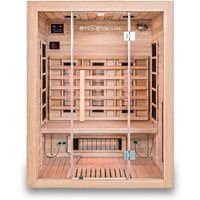 HOME DELUXE Infrarotkabine »Sahara L«, für 3 Pers., Fronteinstieg, Vollspektrumstrahler – beige HOME DELUXE Infrarotkabine »Sahara L«, für 3 Pers., Fronteinstieg, Vollspektrumstrahler – beige