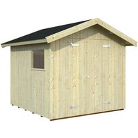 PALMAKO Gartenhaus »Nils«, BxT: 233 x 239 cm (Außenmaß), Fichtenholz - braun |  Fichte  |  5,4 m² PALMAKO Gartenhaus »Nils«, BxT: 233 x 239 cm (Außenmaß), Fichtenholz - braun |  Fichte  |  5,4 m²