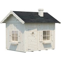 PALMAKO Spielhaus BxHxT: 258 x 220 x 223 cm, natur – braun PALMAKO Spielhaus BxHxT: 258 x 220 x 223 cm, natur – braun