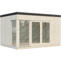 PALMAKO Elementhaus »Solveig«, Holz, BxHxT: 452 x 281 x 330 cm (Außenmaße) – braun PALMAKO Elementhaus »Solveig«, Holz, BxHxT: 452 x 281 x 330 cm (Außenmaße) – braun