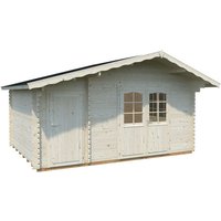 PALMAKO Blockbohlenhaus »Emma«, Holz, BxHxT: 513 x 268 x 330 cm (Außenmaße inkl. Dachüberstand) - braun |  Fichte  |  14,9 m² PALMAKO Blockbohlenhaus »Emma«, Holz, BxHxT: 513 x 268 x 330 cm (Außenmaße inkl. Dachüberstand) - braun |  Fichte  |  14,9 m²