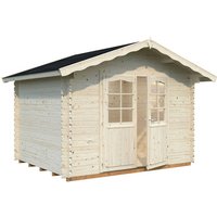 PALMAKO Blockbohlenhaus »Vivian«, Holz, BxHxT: 363 x 245 x 240 cm (Außenmaße inkl. Dachüberstand) - braun |  Fichte  |  7,2 m² PALMAKO Blockbohlenhaus »Vivian«, Holz, BxHxT: 363 x 245 x 240 cm (Außenmaße inkl. Dachüberstand) - braun |  Fichte  |  7,2 m²