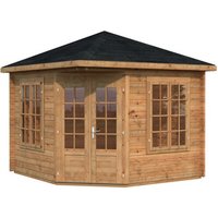 PALMAKO Pavillon »Melanie«, quadratisch mit Ausschnitt, BxHxT: 280 x 302 x 280 cm – braun PALMAKO Pavillon »Melanie«, quadratisch mit Ausschnitt, BxHxT: 280 x 302 x 280 cm – braun