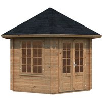 PALMAKO Pavillon »Hanna«, sechseckig, BxHxT: 303 x 336 x 303 cm – braun PALMAKO Pavillon »Hanna«, sechseckig, BxHxT: 303 x 336 x 303 cm – braun