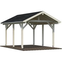 PALMAKO Einzelcarport »Robert«, Außenmaß BxT: 359 x 510 cm, natur – beige PALMAKO Einzelcarport »Robert«, Außenmaß BxT: 359 x 510 cm, natur – beige