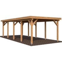 PALMAKO Einzelcarport »Karl«, Außenmaß BxT: 360 x 762 cm, braun PALMAKO Einzelcarport »Karl«, Außenmaß BxT: 360 x 762 cm, braun