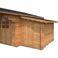 PALMAKO Anbau, Fichtenholz, braun |  Fichte PALMAKO Anbau, Fichtenholz, braun |  Fichte