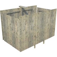 PALMAKO Geräteraum, Fichtenholz, grau | Fichte PALMAKO Geräteraum, Fichtenholz, grau | Fichte