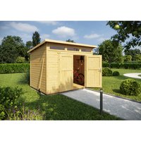 WEKA Gartenhaus »264«, Holz, BxHxT: 330 x 239 x 249 cm (Außenmaße inkl. Dachüberstand) - braun |  Holz  |  6,17 m² WEKA Gartenhaus »264«, Holz, BxHxT: 330 x 239 x 249 cm (Außenmaße inkl. Dachüberstand) - braun |  Holz  |  6,17 m²
