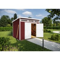 WEKA Gartenhaus »264«, Holz, BxHxT: 330 x 239 x 249 cm (Außenmaße inkl. Dachüberstand) - rot |  Holz  |  6,17 m² WEKA Gartenhaus »264«, Holz, BxHxT: 330 x 239 x 249 cm (Außenmaße inkl. Dachüberstand) - rot |  Holz  |  6,17 m²