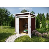 WEKA Gartenhaus »265«, Holz, BxHxT: 220 x 234 x 250 cm (Außenmaße inkl. Dachüberstand) - rot |  Holz  |  4,28 m² WEKA Gartenhaus »265«, Holz, BxHxT: 220 x 234 x 250 cm (Außenmaße inkl. Dachüberstand) - rot |  Holz  |  4,28 m²