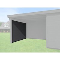 WEKA Seitenwand, Holz, anthrazit – grau WEKA Seitenwand, Holz, anthrazit – grau