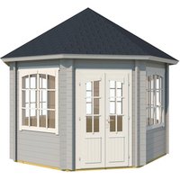 WEKA Pavillon »Paradies«, BxHxT: 389,4 x 345 x 389,4 cm – grau Rabatt: 13 % WEKA Pavillon »Paradies«, BxHxT: 389,4 x 345 x 389,4 cm – grau Rabatt: 13 %
