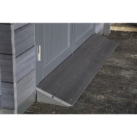 WOLFF FINNHAUS Rampe »WPC-Trend«, Kunststoff/Altholz – grau WOLFF FINNHAUS Rampe »WPC-Trend«, Kunststoff/Altholz – grau